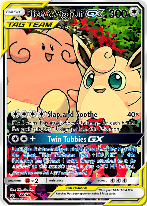 Blissey & Wigglytuff GX