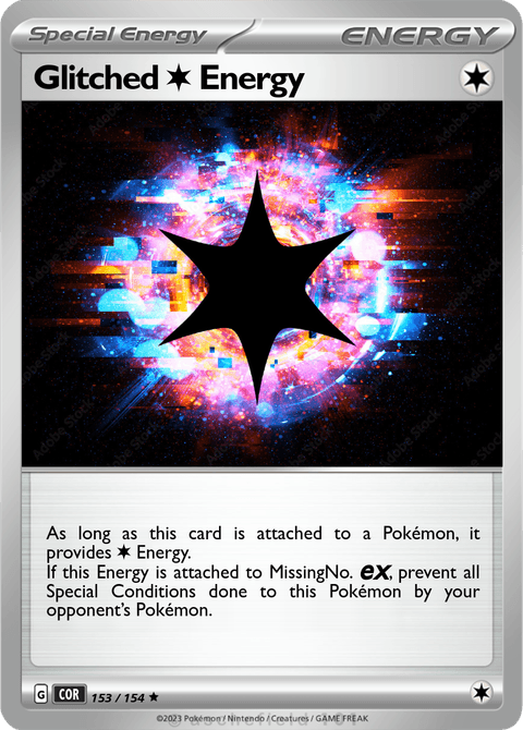 Glitched Colorless Energy